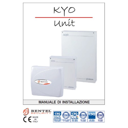 KIT ISTRUZIONI PER SERIE KYO UNIT