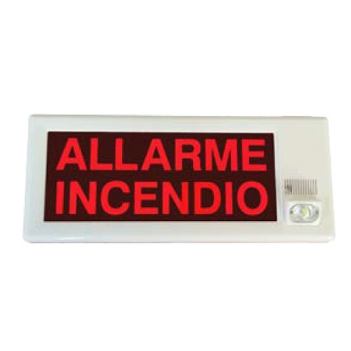 FCLUX23 - TARGA OTTICO ACUSTICA W-4,6-9,1