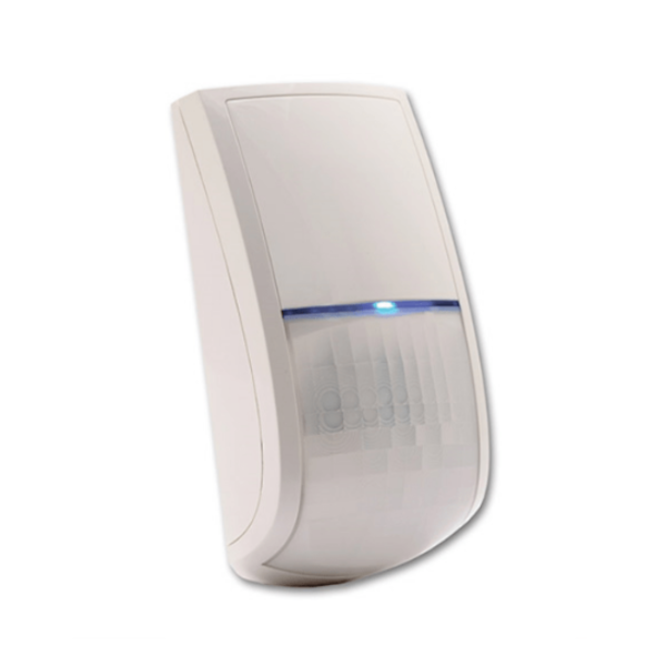 RIVELATORE BUS DT IN BANDA K, GREEN LINE PIR+MW CON TECNOLOGIA ACT E ANTI-MASK CON IR ATTIVO, INGRESSO ZONA, COPERTURA 15 M.
